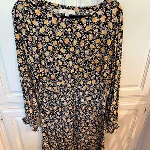 LOFT Long Sleeve Sundress